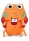 preview Kids backpack Affenzahn Small Friend Crab - neon orange