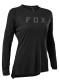 preview Women's cycling jersey Fox W Flexair Pro LS Jersey Black