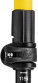 preview Leki Poles Spin Shark SL, black-schwefelgelb-white, 100 - 130 cm