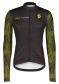 preview Men’s cycling jersey Scott Shirt M's RC Team 10 LS – Black / Sulphur Yellow