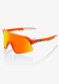 preview 100% S3 - Soft Tact Neon Orange - HiPER Red Multilayer Mirror Lens
