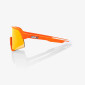 preview 100% S3 - Soft Tact Neon Orange - HiPER Red Multilayer Mirror Lens