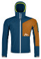 preview Pánská bunda Ortovox Berrino Hooded Jacket M Petrol Blue 