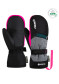 preview Dětské lyžařské rukavice Reusch Flash GORE-TEX JR Mitten Black/Melang/Pink Glo