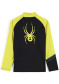 preview Children's turtleneck Spyder Boys Web-Zip T-Neck-black yellow