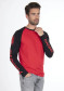 preview Pánské tričko Stockli Longsleeve WRT Red/Black