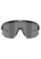 preview BLIZ - BREEZE Matt Black Polarized Brown w Silver Mirror + Orange Cat.3