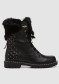 preview Nis 2215429/1 Scarponcino String+Lampo/Pelle Nero-Lapin