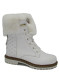 preview Women's shoes Nis 2215429/2 Scarponcino String+Lampo/Pelle Bianco-Rex