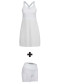 preview Goldbergh Cheer Dress With Inner Short white