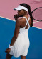 preview Goldbergh Cheer Dress With Inner Short white