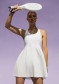 preview Goldbergh Cheer Dress With Inner Short white