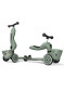 preview Children's balance bike and scooter Scootandride Highwaykick 1 Lifestyle Green Lines