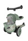 preview Children's balance bike and scooter Scootandride Highwaykick 1 Lifestyle Green Lines