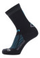 preview UYN Unisex Waterproof Socks Black/Turquoise