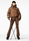 preview Goldbergh Track Ski Jacket Dark Brown