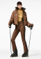 preview Goldbergh Track Ski Jacket Dark Brown