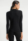 preview UYN W Fusyon Biotech UW Shirt Long_Sl Black