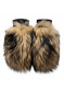 preview Women's gloves Gena Mittens Massa Bis Fox Blk/Raccon