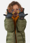 preview Barts Puppeteer Gloves Dark Heather