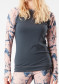 preview Women's T-shirt Picture Milita Print L/S Freeze
