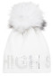 preview High Society Rush hat with fur white/silver 90
