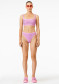 preview Goldbergh Crystal Bikini Top Miami Pink