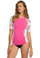 preview Roxy Erjwr03741-Wbk8 Ss Lycra Printe Sfsh Wbk8