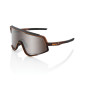preview 100% GLENDALE - Matte Translucent Brown Fade - HiPER Silver Mirror Lens