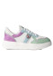 preview Women's shoes Nis 2429383B/1 Sneaker Pelle Nubuck Milky-White-Mint