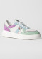 preview Women's shoes Nis 2429383B/1 Sneaker Pelle Nubuck Milky-White-Mint