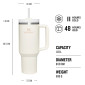 preview Stanley Quencher H2.O FlowState Tumbler 1180 ml Cream Tonal