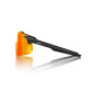 preview 100% Aerocraft - Soft Tact Black - HiPER Red Multilayer Mirror Lens