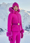preview Women's Jacket Goldbergh Giselle Faux Border Ski Jacket Passion Pink