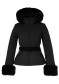 preview Women's Jacket Goldbergh Giselle Faux Border Ski Jacket Black