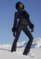 preview Women's Jacket Goldbergh Giselle Faux Border Ski Jacket Black