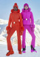 preview Goldbergh Angele Faux Border Ski Suit Passion Pink