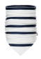 preview Goldbergh Fluide Neckwarmer Breton Stripe Cream/Blue