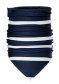 preview Goldbergh Fluide Neckwarmer Breton Stripe Blue/Cream