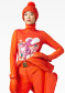 preview Goldbergh Femme Long Sleeve Tee Orange