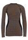 preview Goldbergh Starlet Baselayer Long Sleeve Black/Toffee