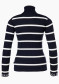 preview Goldbergh Mimi Long Sleeve Knit Sweater Breton Stripe Blue/Cream