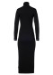 preview Women's dress Goldbergh Mireille Long Sleeve Knit Dress Black