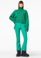 preview Goldbergh Lourdes Long Sleeve Knit Sweater Ice Green