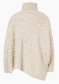 preview Goldbergh Twist Oversize Knit Sweater Champagne