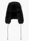 preview Goldbergh Cher Fluffy Aviator Hat Black