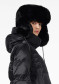 preview Goldbergh Cher Fluffy Aviator Hat Black
