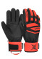 preview Dětské závodní rukavice Reusch Worldcup Warrior Prime R-TEX® XT Junior - Black/Fluo Red