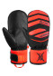 preview Dětské závodní rukavice Reusch Worldcup Warrior Prime R-TEX® XT Junior Mitten - Black/Fluo Red