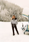 preview Dámská bunda Poivre Blanc W24-1003-Wo Ski Jacket Cross Black